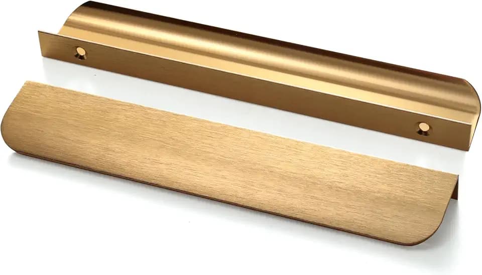 Finger Pulls for Cabinet Drawer Wardrobe(8,Laskine,200mm/7.88inch)