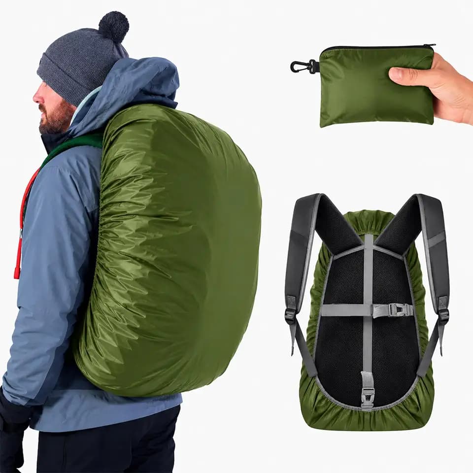 Frelaxy Waterproof Backpack Rain Cover, Pack Covers for Hiking, Travel