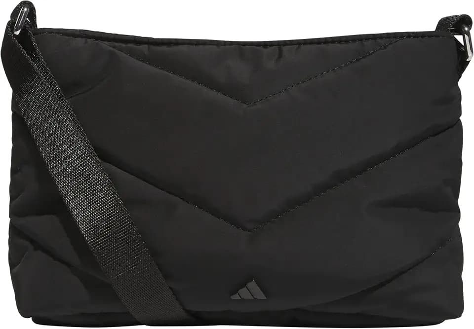 adidas Quilted Puffer Crossbody Shoulder Bag