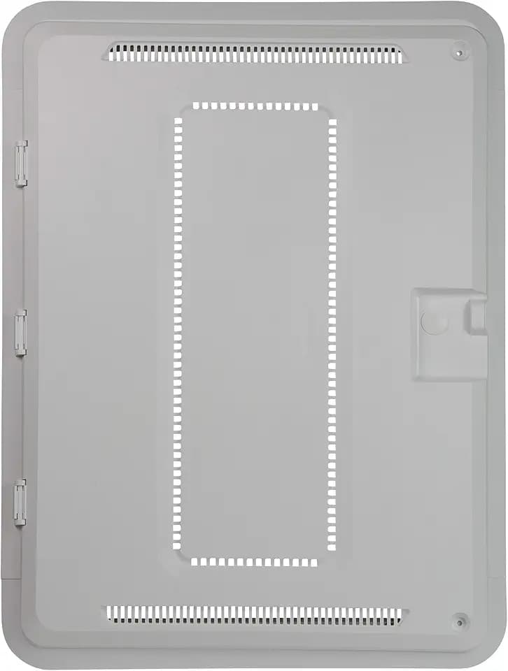 Legrand - OnQ 20 Inch Media Enclosure, Wifi Electrical Box, Cable Management Box for Distribution of Networking Service, Recessed Media Box Lets Signal Through, White, ENP2050-NA