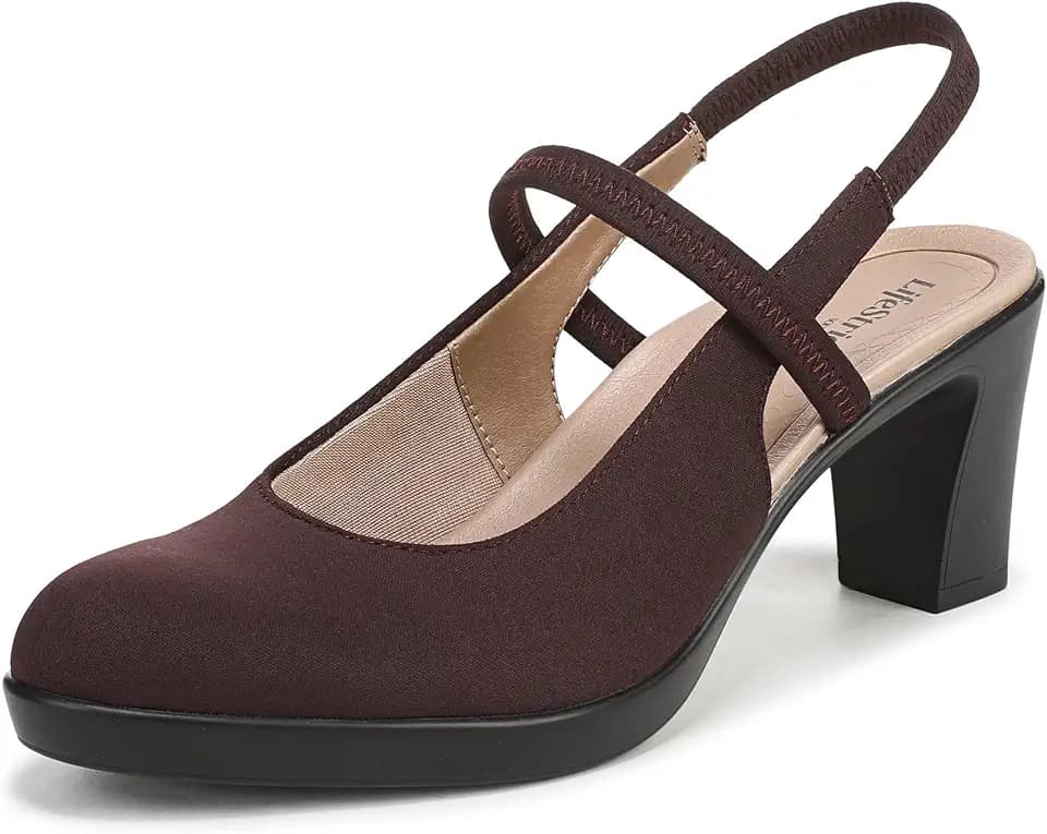 LifeStride Women's Evoke Slingback Pump
