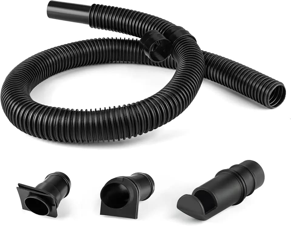 Shop-Vac 9056400 Vacuum Hose Kit, 4 Ft x 1-1/4 Inch with 3 Adapters