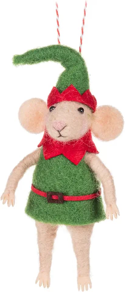 Abbott Collection Elf Mouse Ornament, Pack of 1