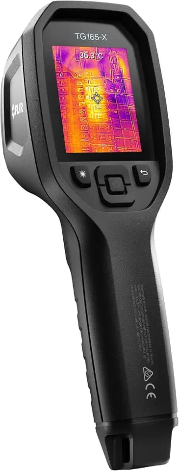 Flir TG165-X Thermal Imaging Camera with Bullseye Laser, Spot IR