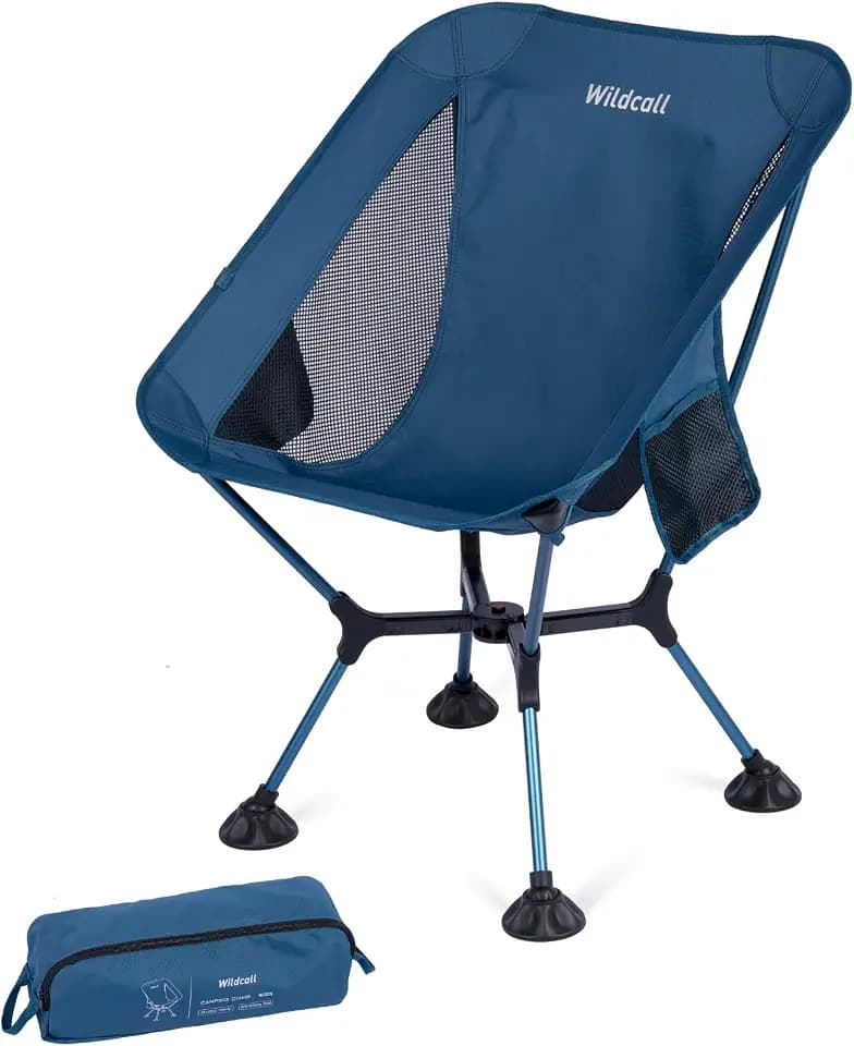 WildCall Lightweight Folding Camping Chair Quick Setup Frame