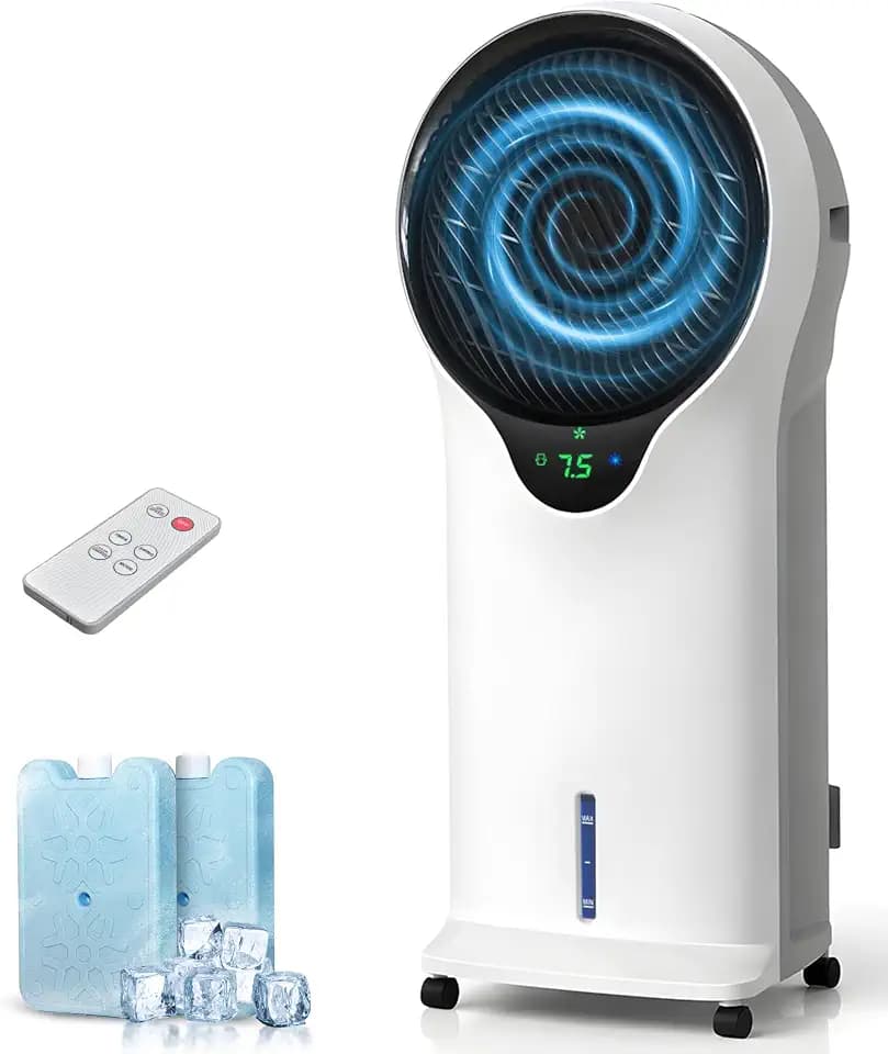 2000CFM Portable Evaporative Air Cooler for Indoor Use