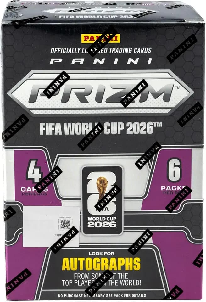 2026 Panini Prizm World Cup Soccer Exclusive Trading Cards Value Box