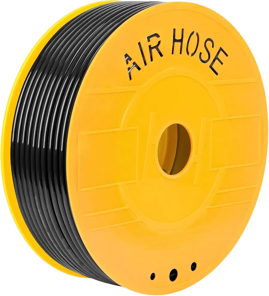 PU Air Hose Pneumatic Tubing Black 8mmOD x 5mmID 328FT 100M