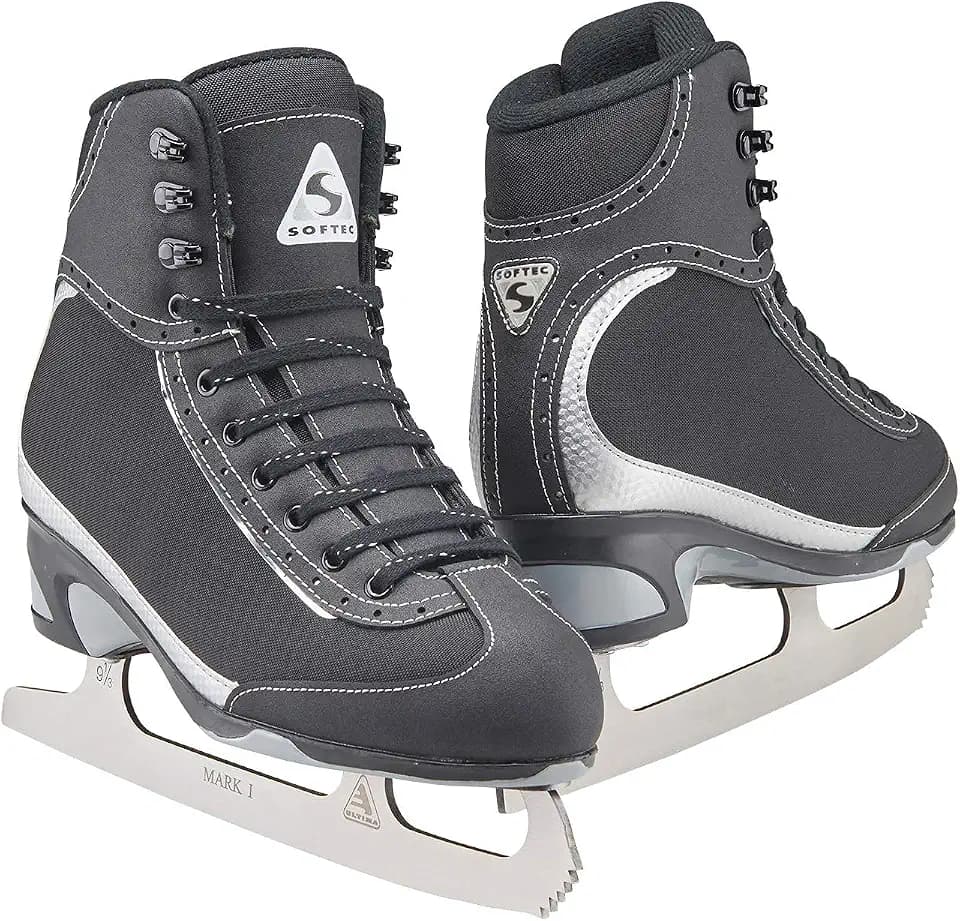 Jackson Ultima Softec Vista ST3200 ST3201 Figure Ice Skates for Women and Girls/Black, Navy, White