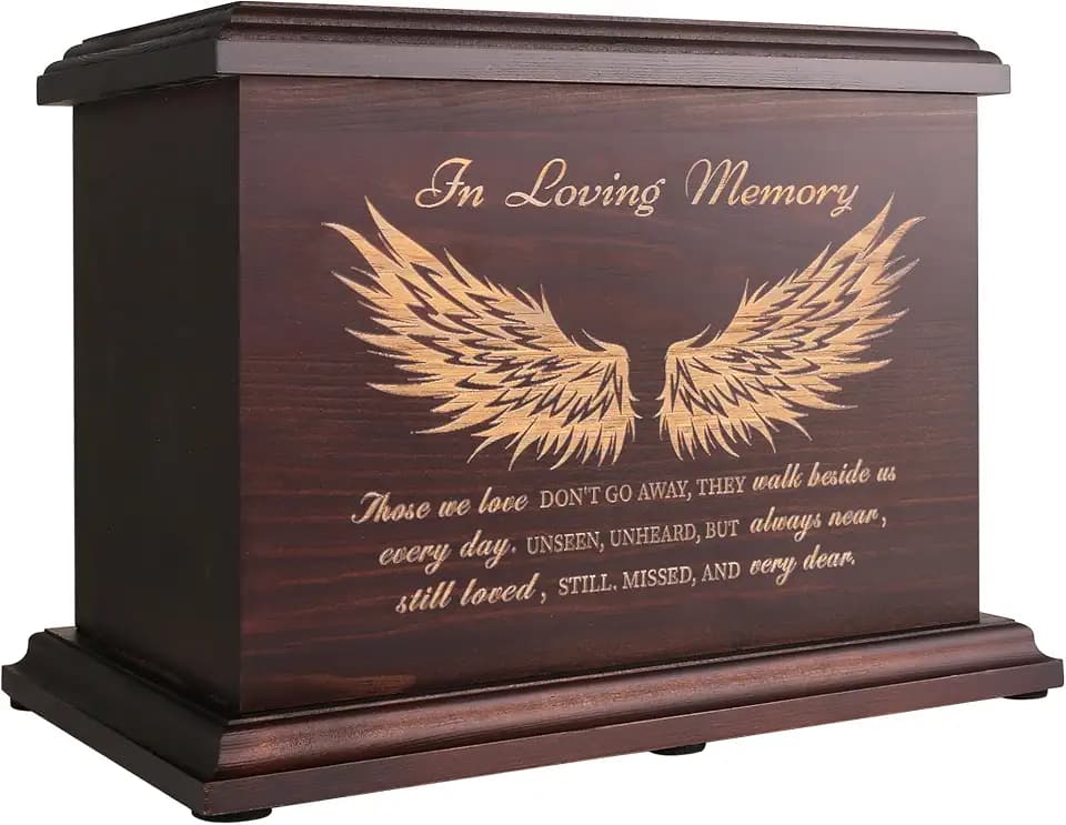 DGDCDV Cremation Urns for Human Ashes Adult Up to 270 LBS