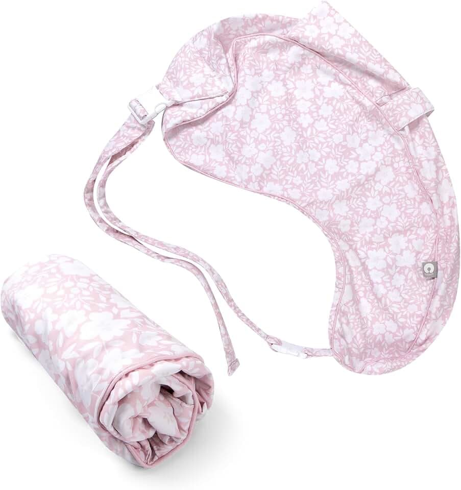 Boppy Uplift Nursing Pillow Cover, Washable Feeding Pillow Cover with Belt