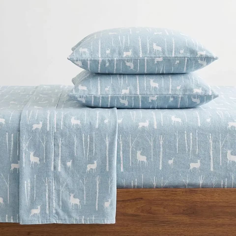 Eddie Bauer - King Sheet Set with Fitted Sheet & Pillowcases