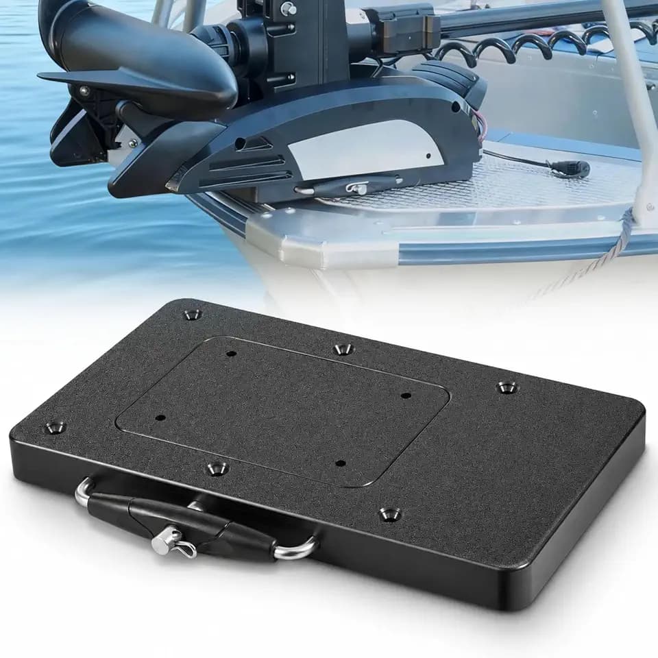 For Minn Kota 1854021 Quick Release Bracket MKA-21 fits Ulterra, Terrova, Deckhand 40, PowerDrive, PowerDrive V2 /Pontoon Trolling Motors, For Minn Kota Trolling Motor Mounting Bracket