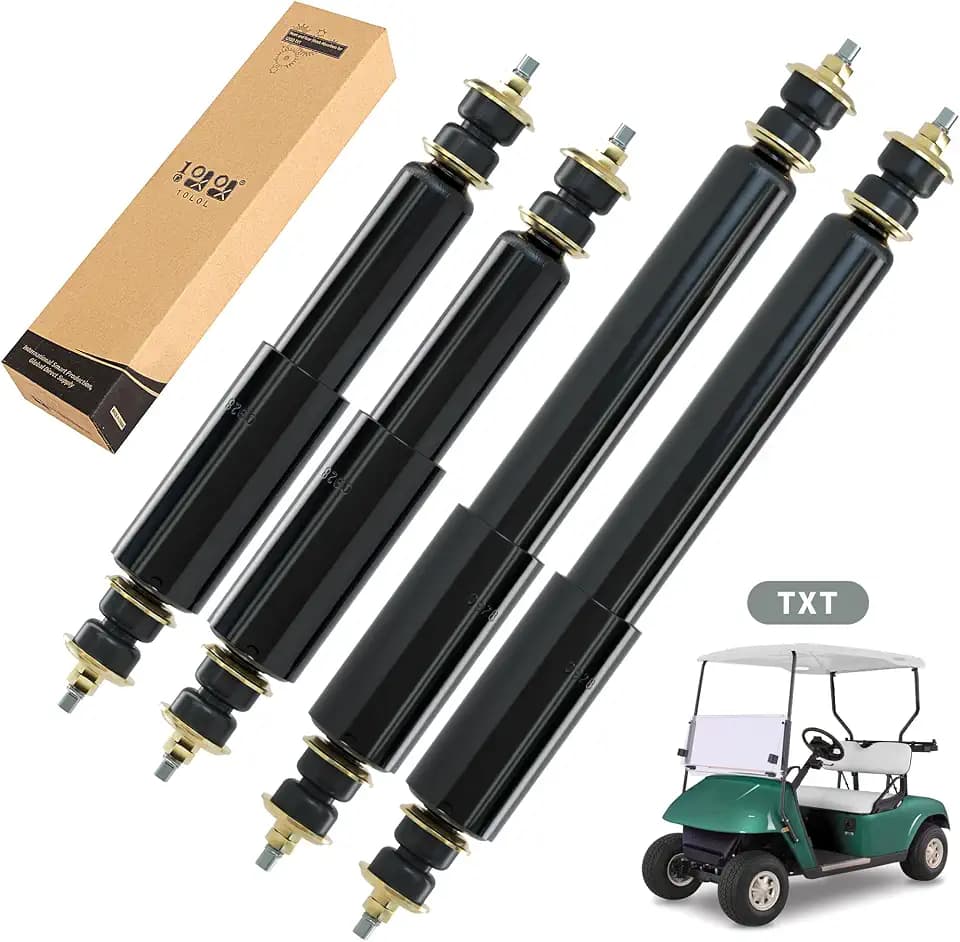 10L0L Upgraded Golf Cart Front Rear Shock Absorber for EZGO TXT 1994-up