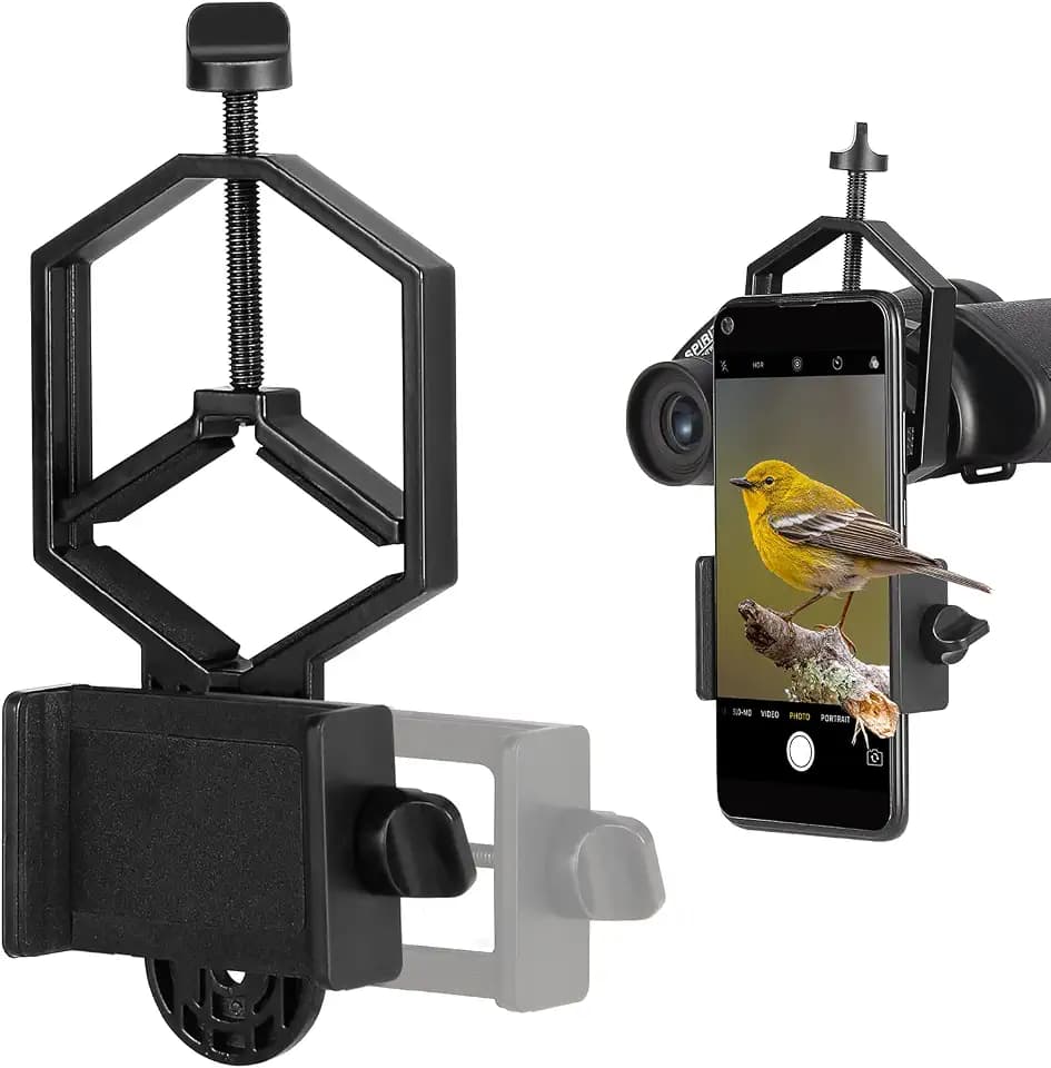 Großformat Universal Telefon Adapter Kamera für Spektiv/Teleskop/Mikroskop/Ferngläser fit Okulardurchmesser 32mm -62mm