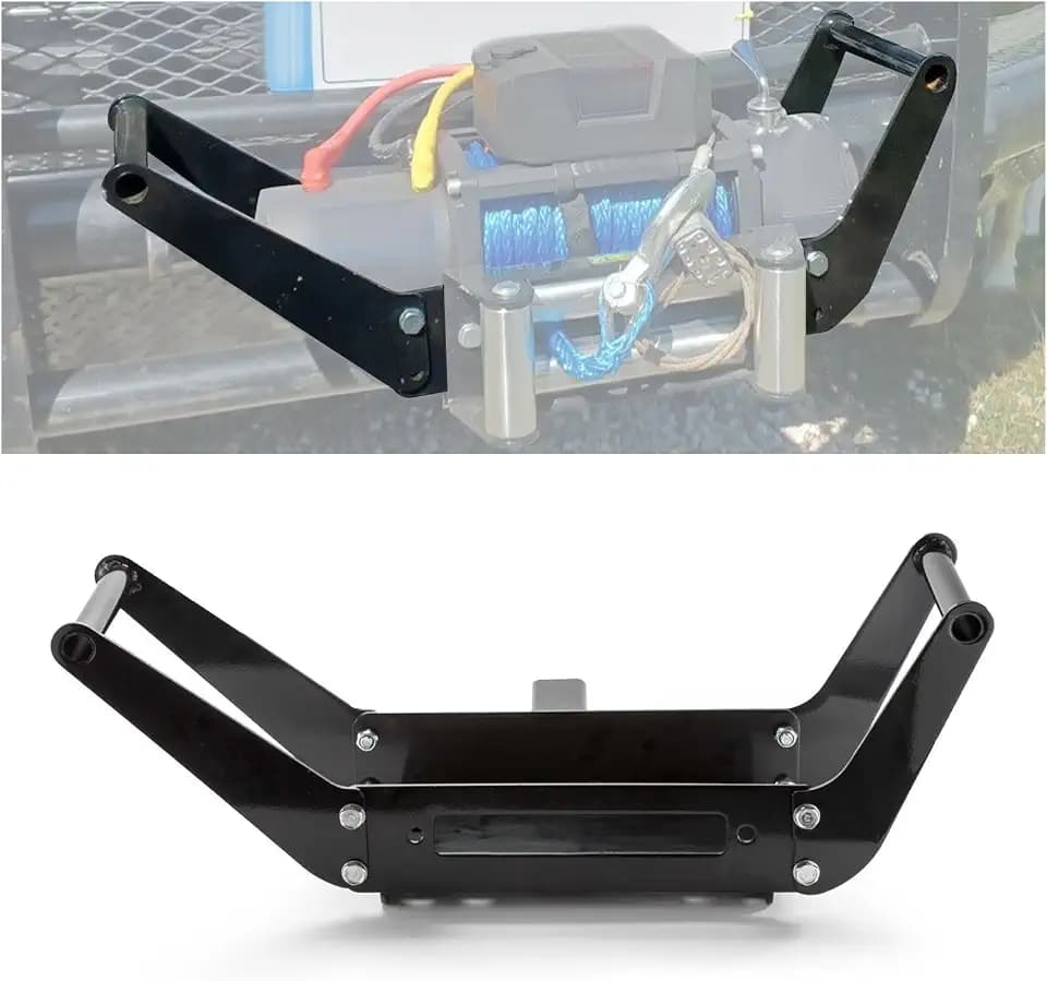 ECOTRIC 10x 4 1/2 Cradle Winch Mount Mounting Plate 8000-13,000 Lb Capacity
