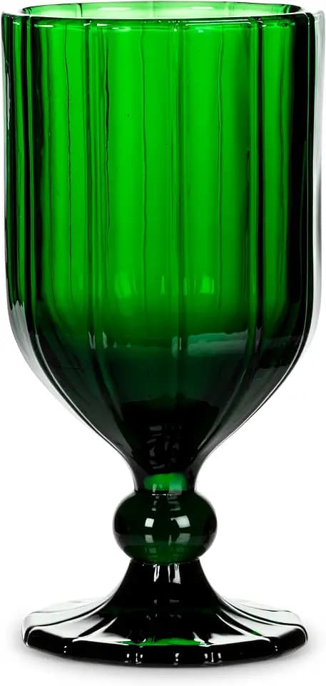 Abbott Collection Panel Goblet - Green