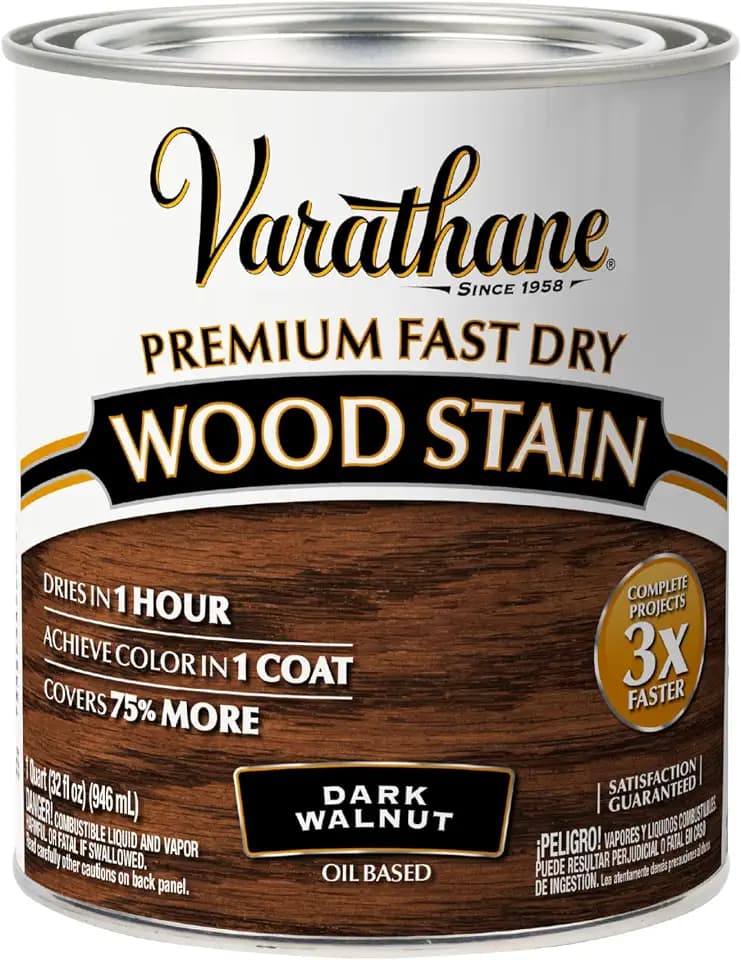 Varathane Premium Fast Dry Dark Walnut Wood Stain
