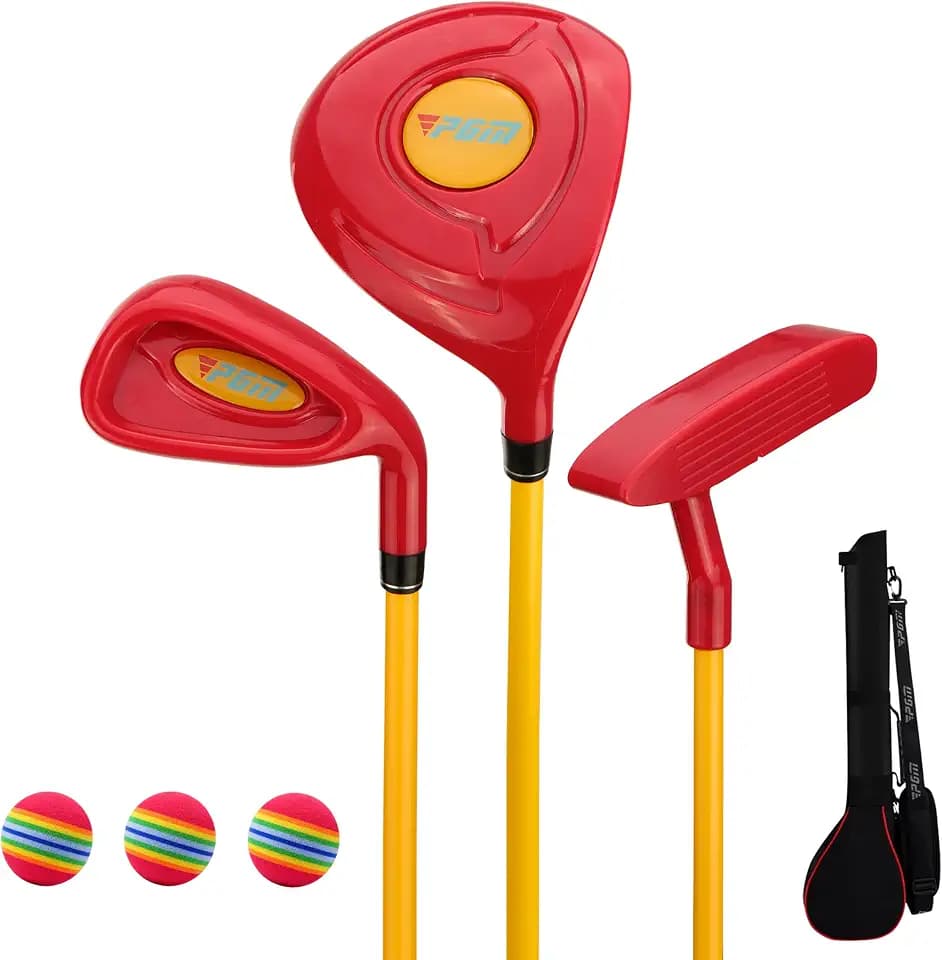 PGM Toddler & Kids Golf Club Set Ages 2–5 with Graphite Shafts