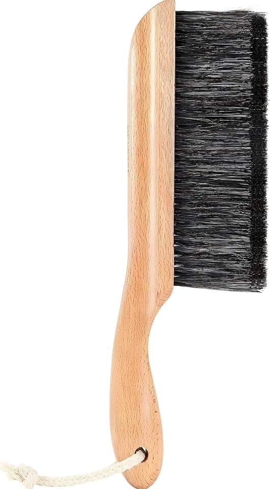 BFWood Horse Hair Hand Broom, Fireplace Dust Brush for Home Cleaning