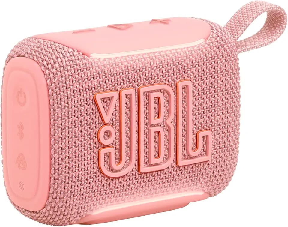 JBL Go 5, Ultraportabler Bluetooth‑Lautsprecher, Wasserdicht, Rosa