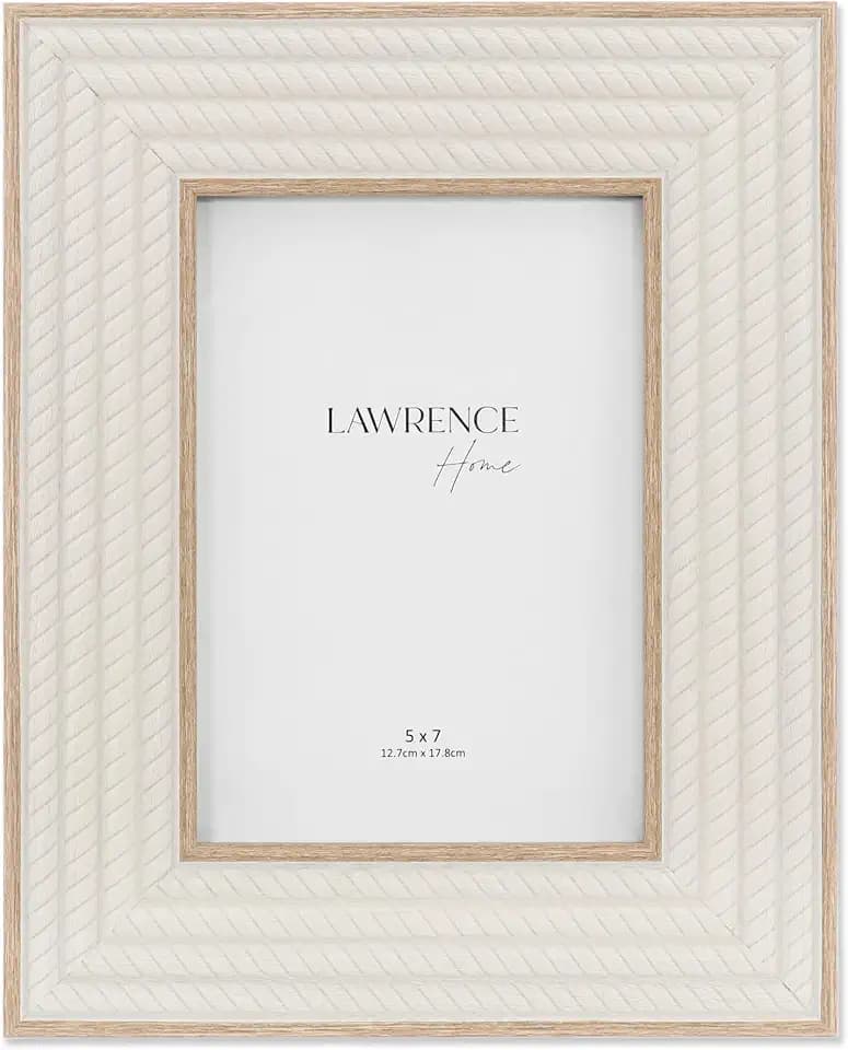 Lawrence Frames 5x7 Breem Frame - Natural Ash with White Rope