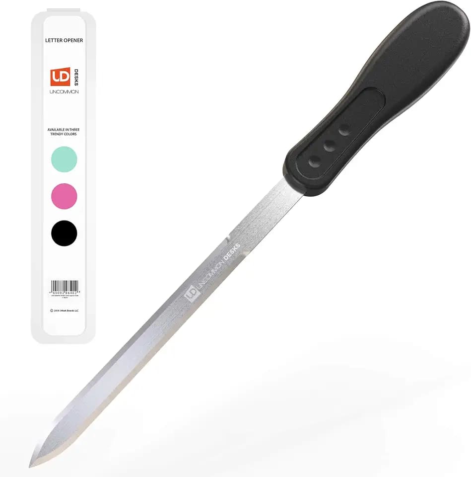 Envelope Letter Opener, Black, 1 Pieces