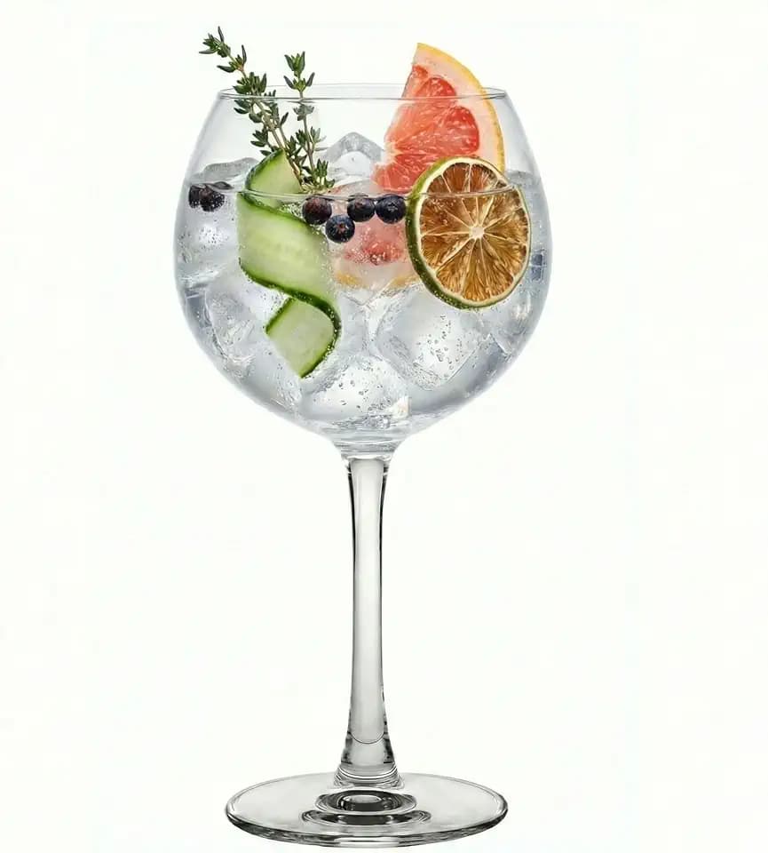 Restaurantware 20 oz Gin Balloon Glass, 12 Pack