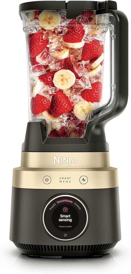 Ninja CrushBOSS Intelligent Blender, 1850PW, XL 72-oz, Mocha, LB201BR