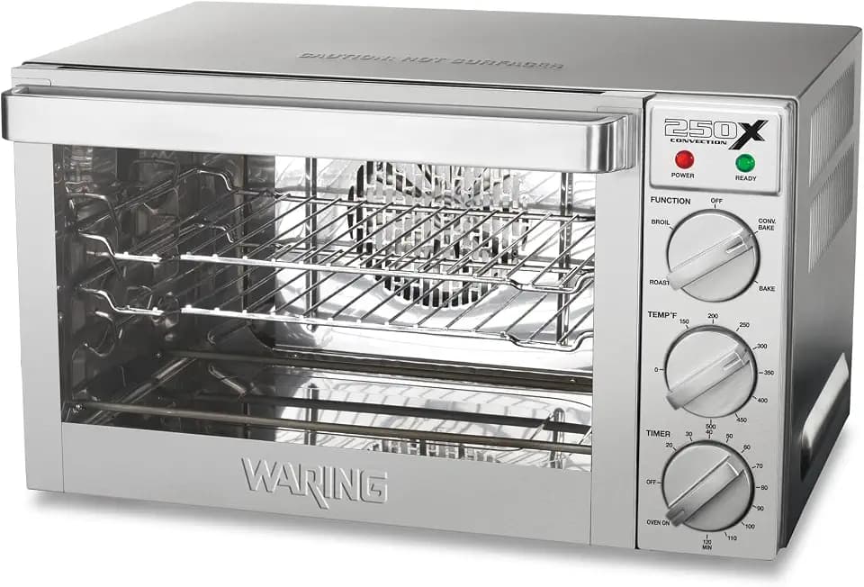 Waring Convection Oven with Quarter-Size Pan Capacity