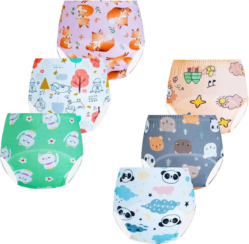 Toddler Potty Training Underwear for Girls, Learning Training Pants