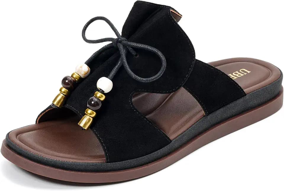 UBFEN Womens Slides Comfortable Slip On Sandals