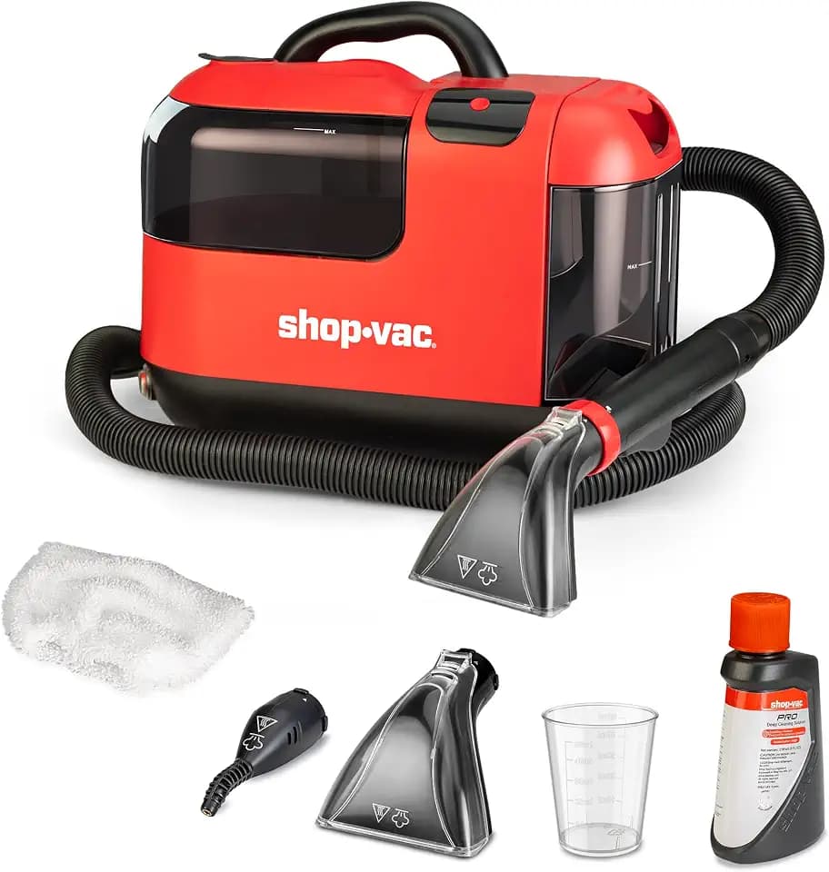 Shop-Vac Portable Carpet Cleaner Machine with Steam & Heating, 5430225