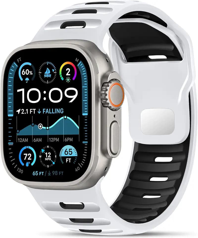 Higgs Sport Armbänder Kompatibel mit Apple Watch Ultra 4 3 2 1 Armband