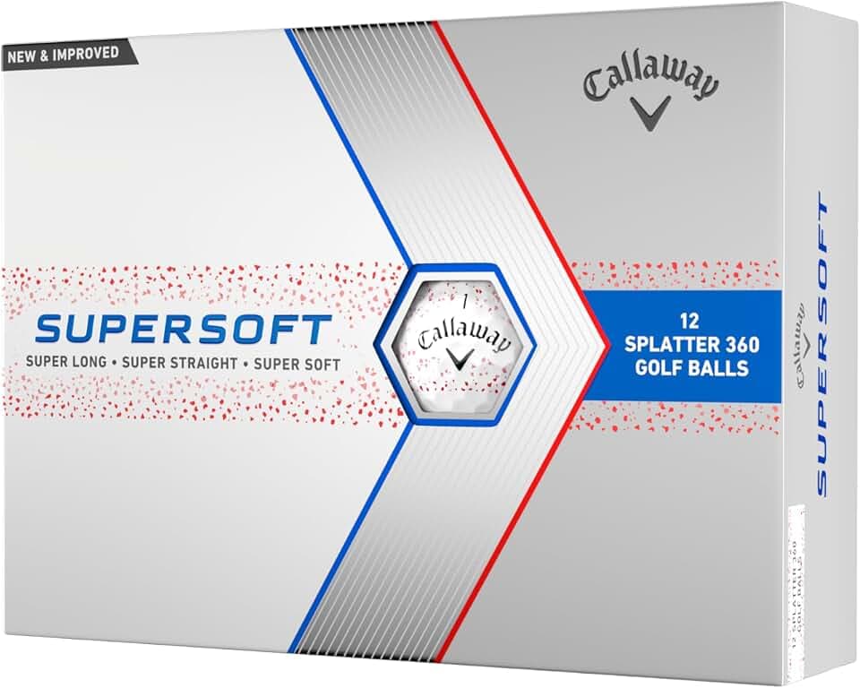 Callaway Golf Supersoft Golf Balls (2023)