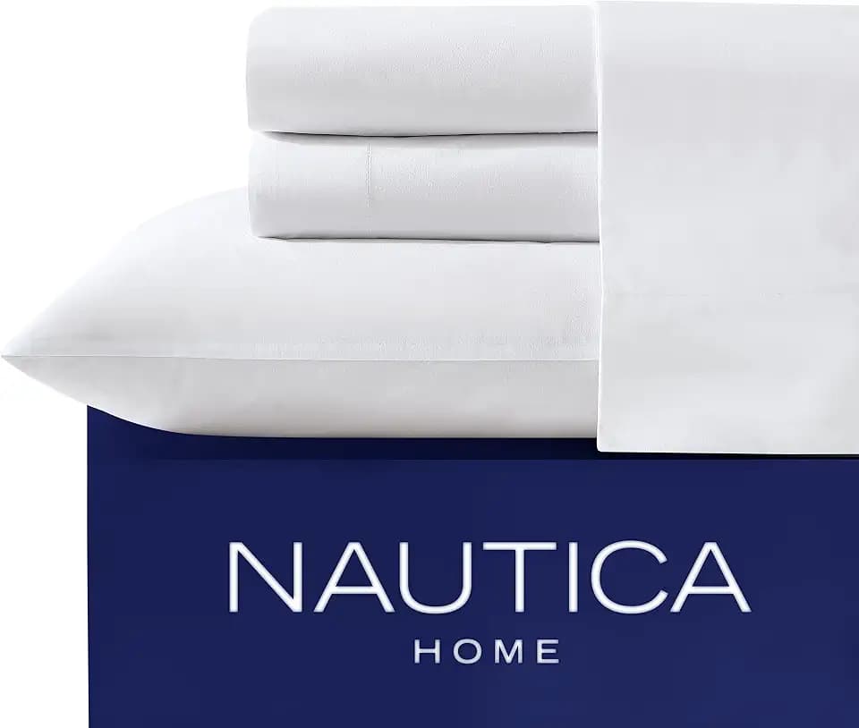 Nautica - Twin XL Sheet Set with Fitted Sheet & Pillowcase