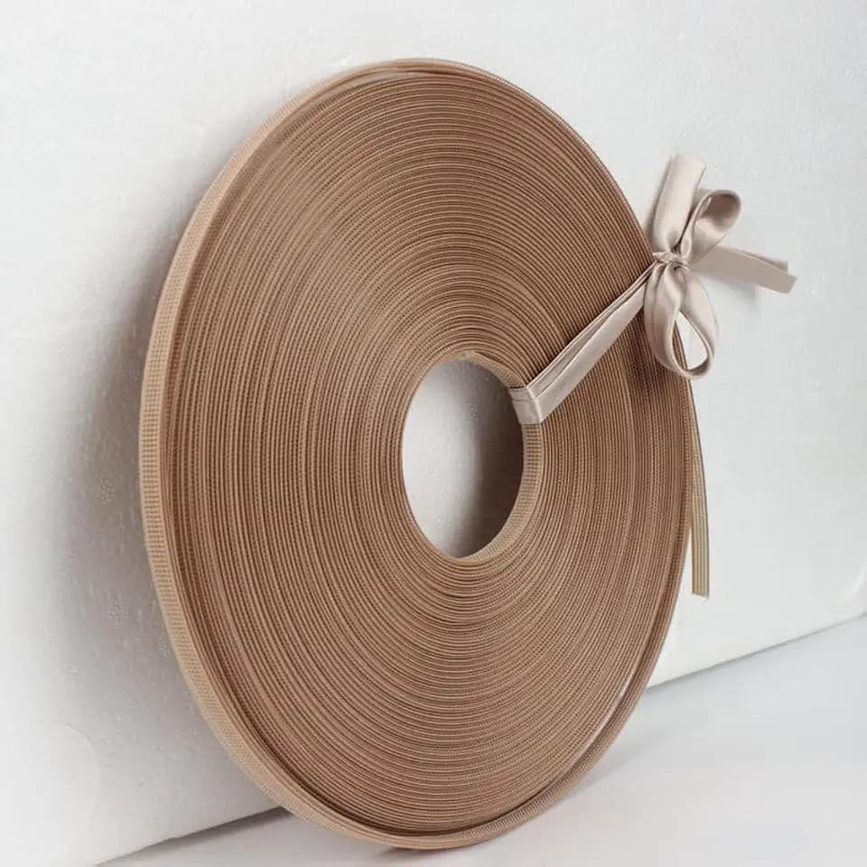 Nude Polyester Boning for Sewing,50 Yds Sew-Through Rigilene Corsets(10mm)