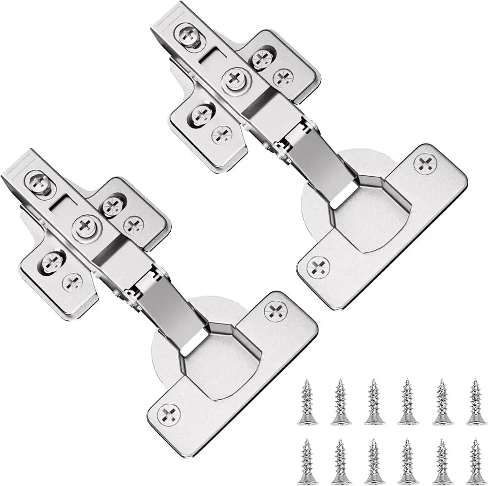 2-Pack Soft Close 40mm Cup Cabinet Hinges for Thick Door(18-28mm)