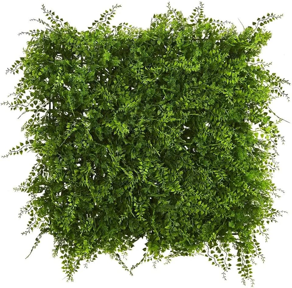Nearly Natural 20in. x 20in. Lush Mediterranean Artificial Fern Wall Panel UV Resistant (Indoor/Outdoor)