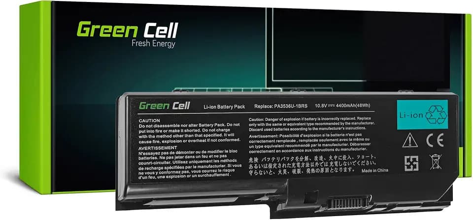 Green Cell Laptop Akku für Toshiba C650 C650D C655 C655D C660 C660D L650 L650D L655 L655D L670 L670D L675 L675D U500 U505 C660 C660D L650 L650D L655 L655D L670 L670D L675 L675D U500 U505