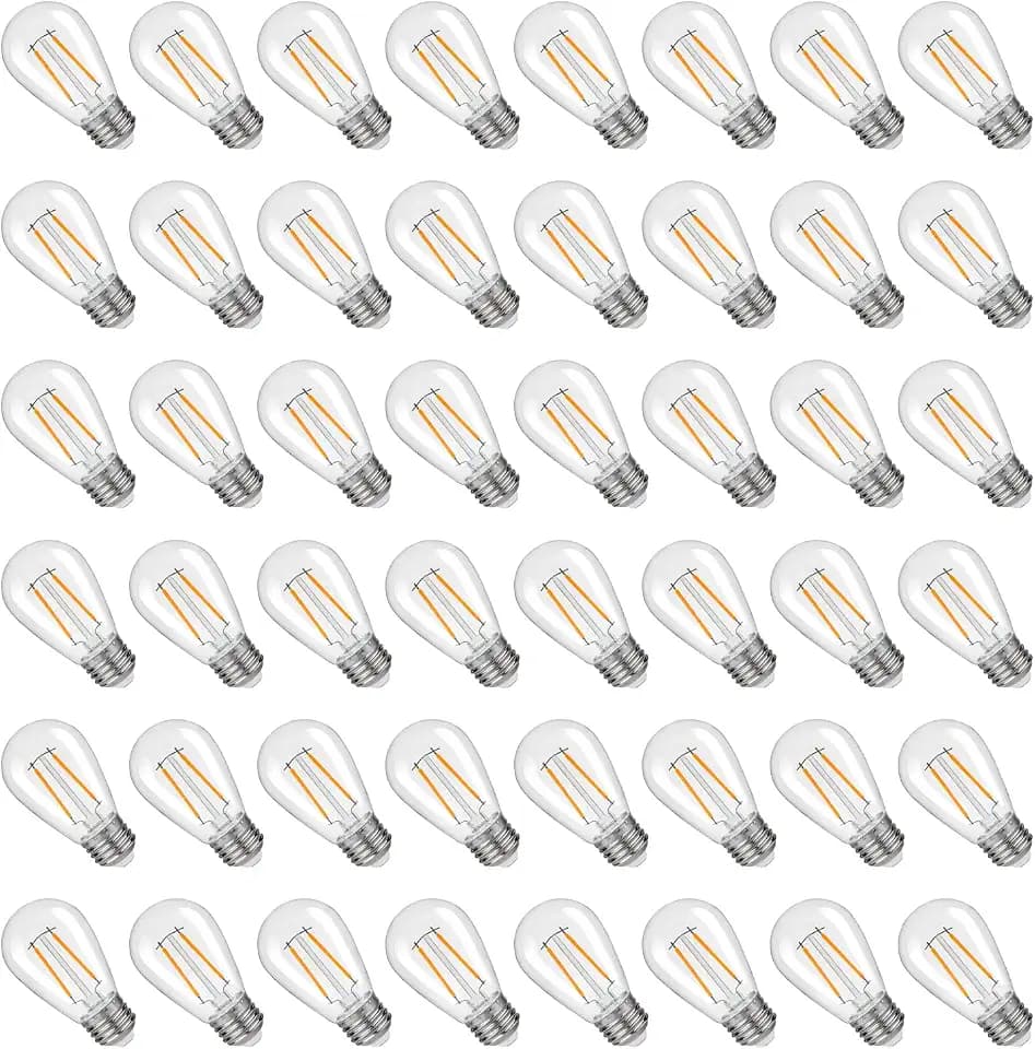 S14 Replacement LED Light Bulbs, 2W S14 LED Bulbs, Outdoor String Lights