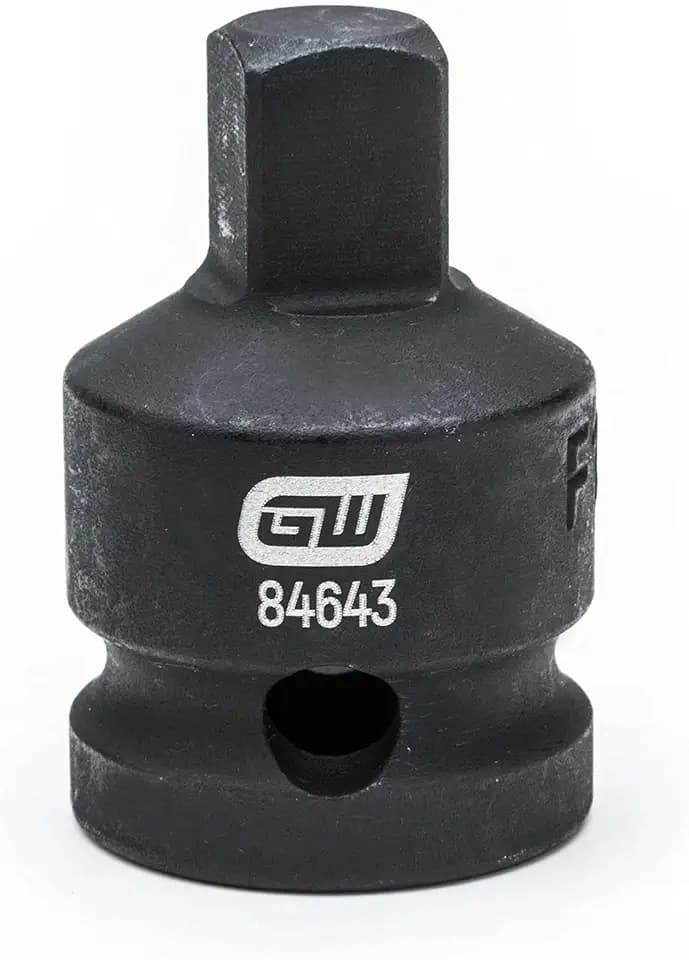 GEARWRENCH 1/2" Drive 1/2" F x 3/8" M Impact Adapter - 84643