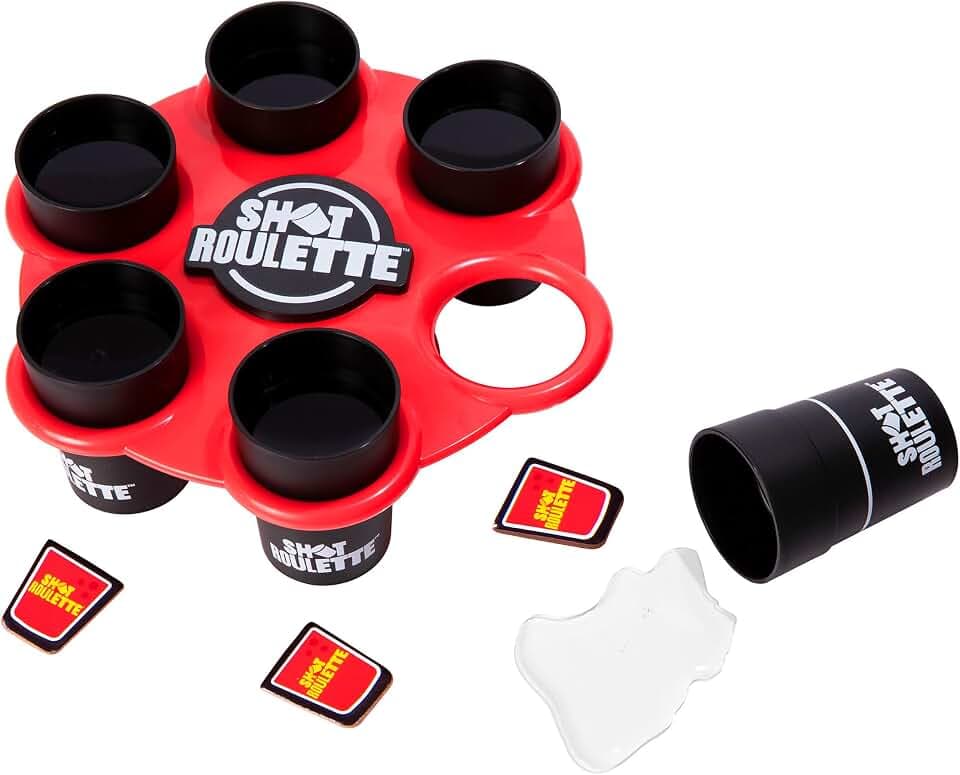 Buzzed: Shot Roulette: Roulette Wheel Drinking Game for Adults by Relatable