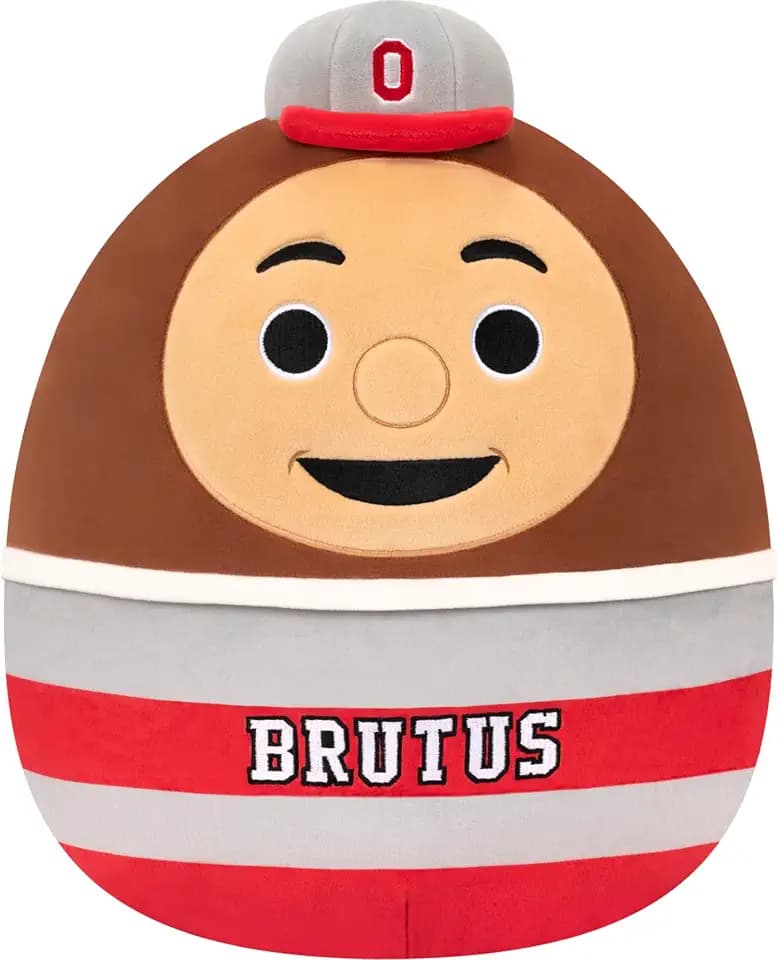 Squishmallows Original Ohio State 12in Brutus Plush