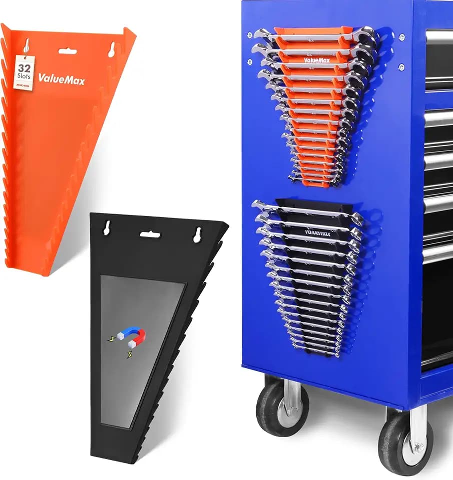 VALUEMAX 2-Pack Wrench Organizer, 32-Slot