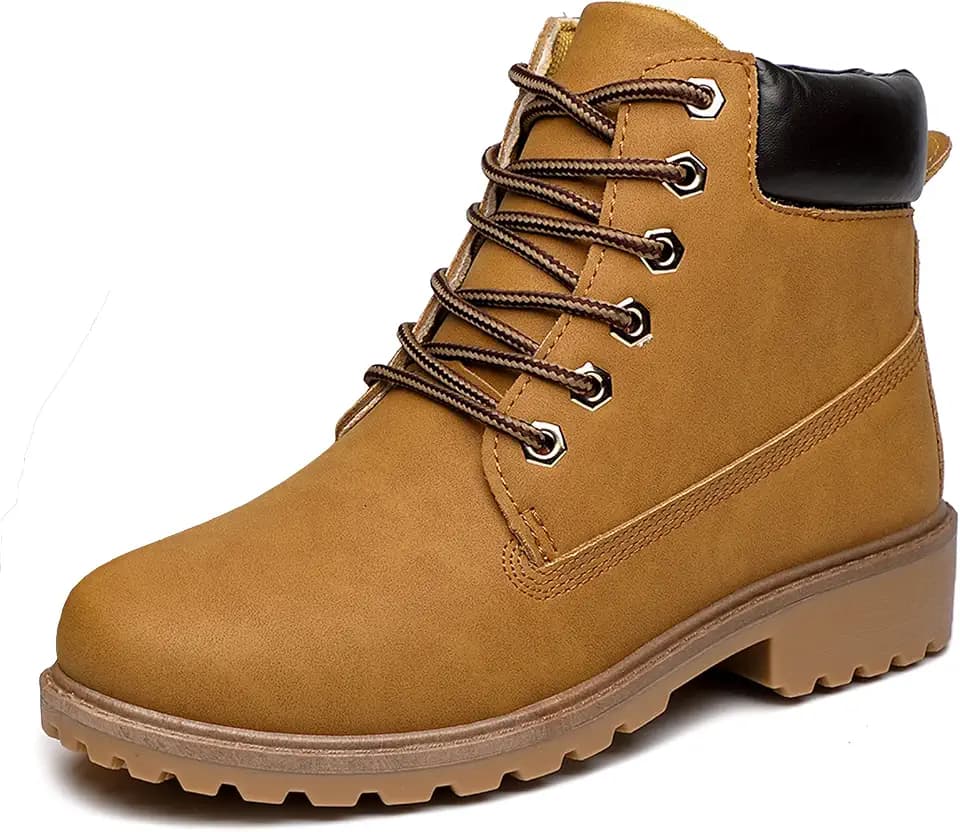 Women's Work Boots Hiking Combat Ankle Booties Waterproof