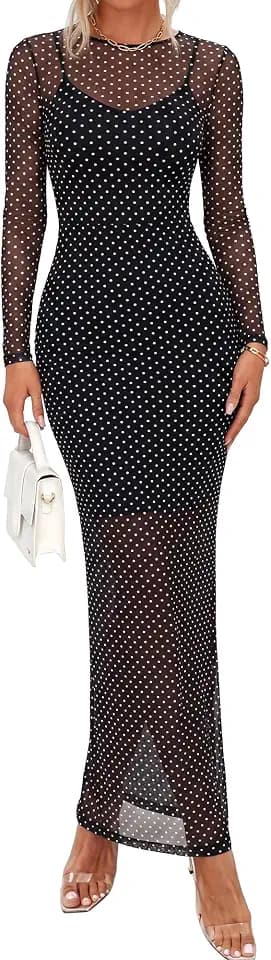 BTFBM 2 Piece Sets Fall Maxi Dresses for Women