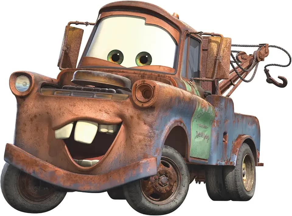Disney Pixar Cars Mater Peel and Stick Wall Decal by RoomMates