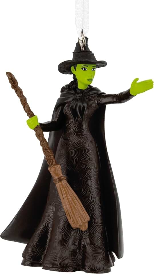Hallmark Christmas Ornament, Wicked Elphaba Ornament, Movie Gifts