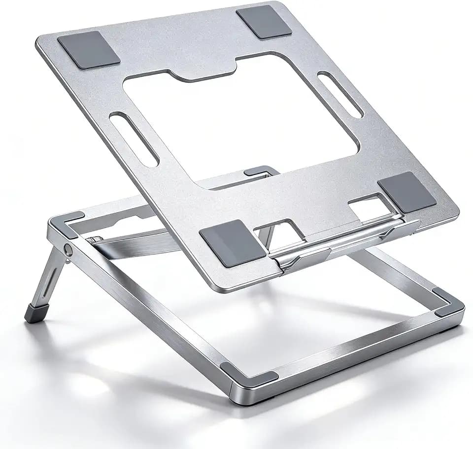 iPad Tablet Ständer, Verstellbarer Faltbarer Aluminium iPad Pro Air Stand